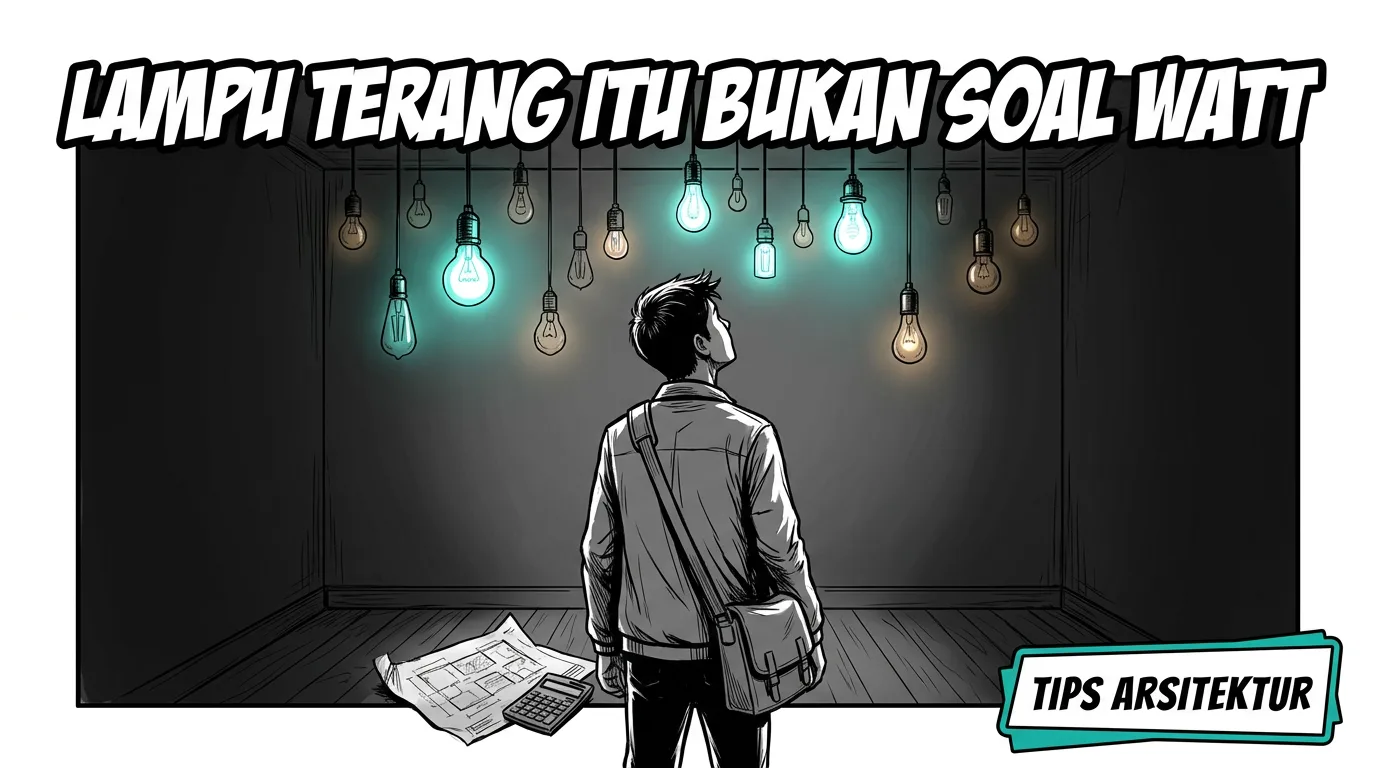 Butuh Lampu Berapa? Ini Cara Hitung yang Benar (Bukan Berdasarkan Watt)